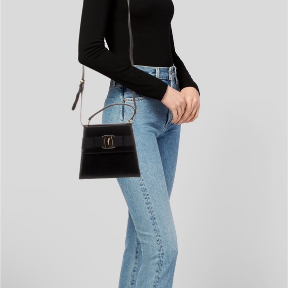 Salvatore Ferragamo Elegant Black Mini Bag